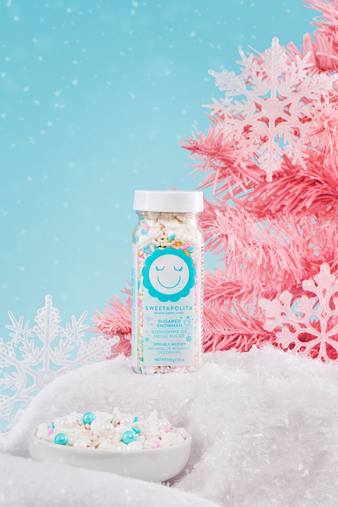 Sugared Snowman Sprinkle Medley Bulk - Sweetapolita